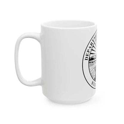 Seal of the Ohio Department of Taxation - White Coffee Mug - Go Mug Yourself