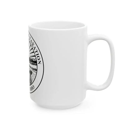Seal of the Ohio Department of Taxation - White Coffee Mug - Go Mug Yourself