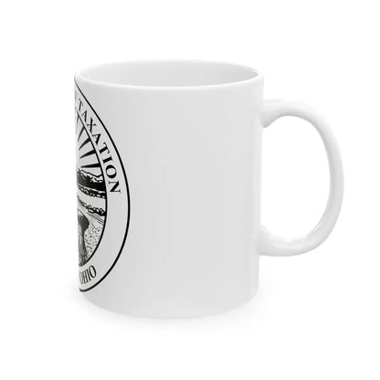 Seal of the Ohio Department of Taxation - White Coffee Mug - Go Mug Yourself
