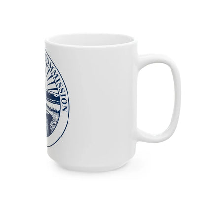 Seal of the Ohio Elections Commission - White Coffee Mug-Go Mug Yourself