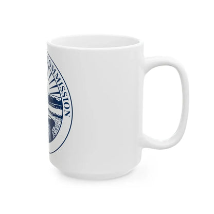 Seal of the Ohio Elections Commission - White Coffee Mug - Go Mug Yourself
