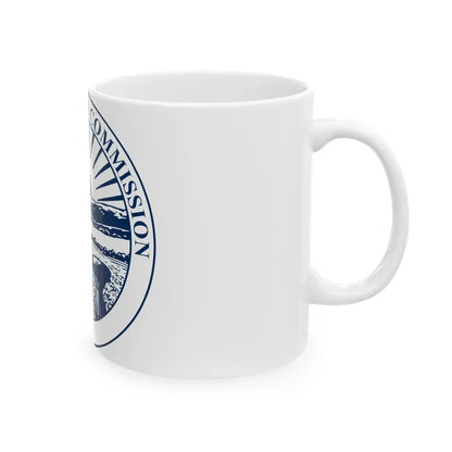 Seal of the Ohio Elections Commission - White Coffee Mug - Go Mug Yourself
