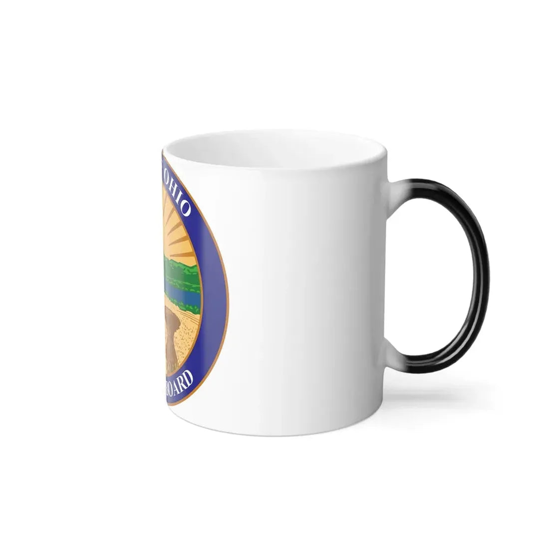 Seal of the Ohio Medical Board - Color Changing Coffee Mug - Go Mug Yourself