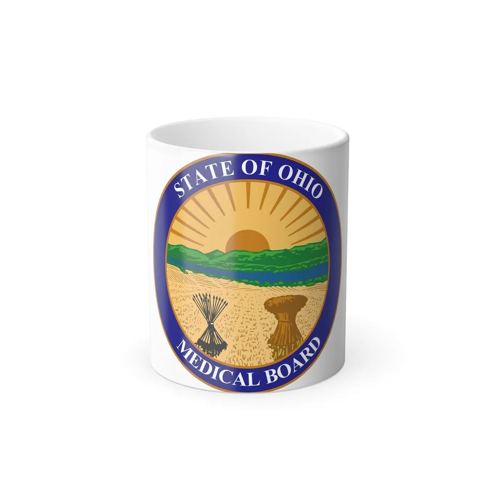 Seal of the Ohio Medical Board - Color Changing Mug 11oz-11oz-Go Mug Yourself