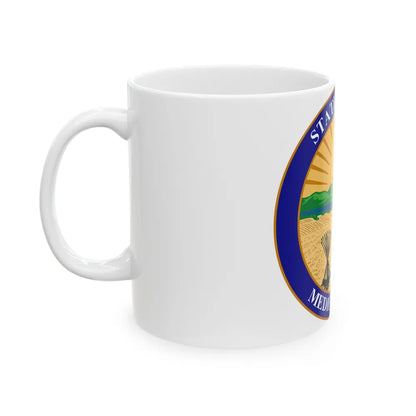 Seal of the Ohio Medical Board - White Coffee Mug-Go Mug Yourself