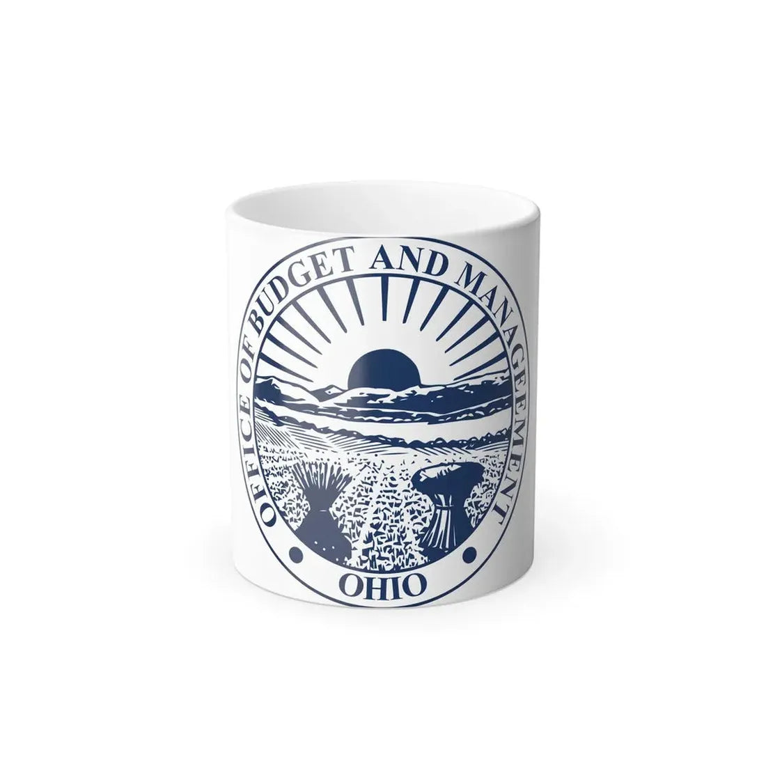 Seal of the Ohio Office of Budget and Management - Color Changing Coffee Mug 11oz - Go Mug Yourself
