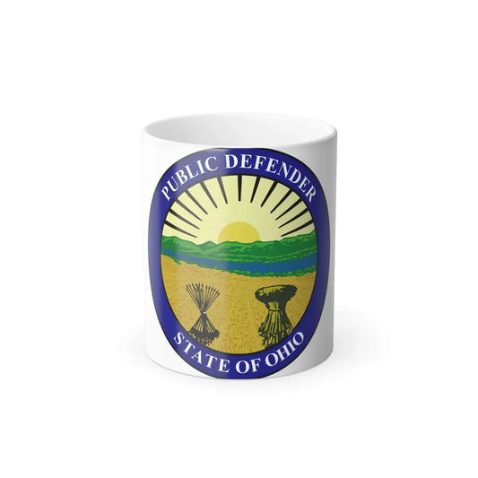 Seal of the Ohio Public Defender - Color Changing Coffee Mug 11oz - Go Mug Yourself