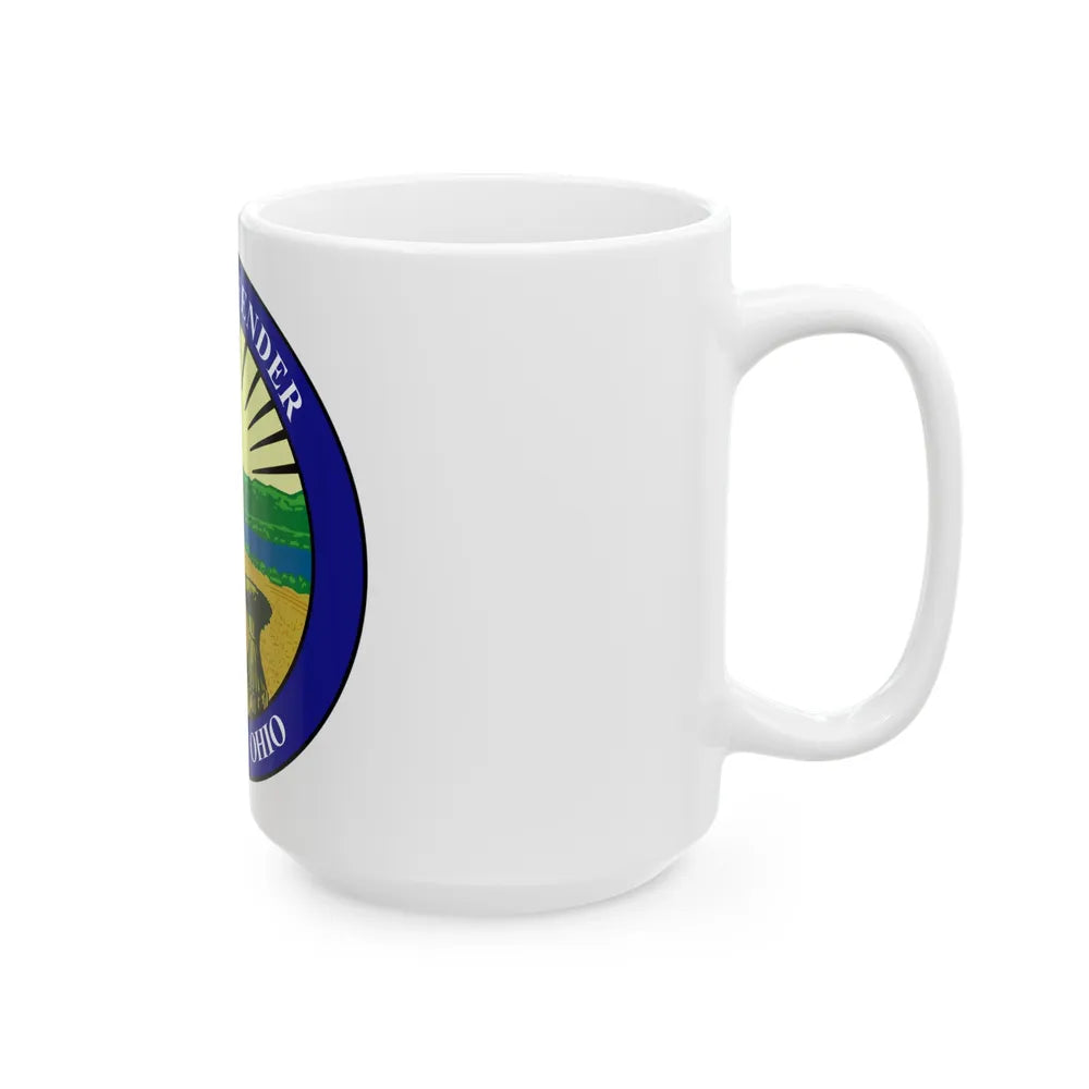 Seal of the Ohio Public Defender - White Coffee Mug-Go Mug Yourself