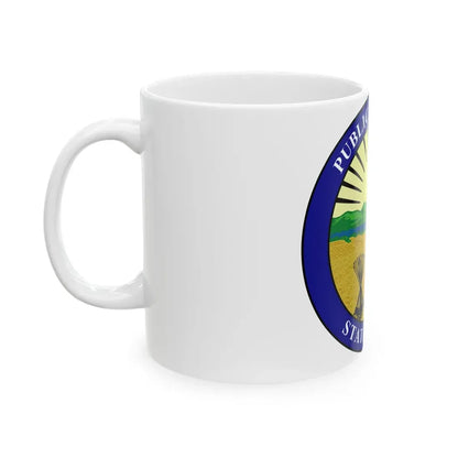 Seal of the Ohio Public Defender - White Coffee Mug - Go Mug Yourself