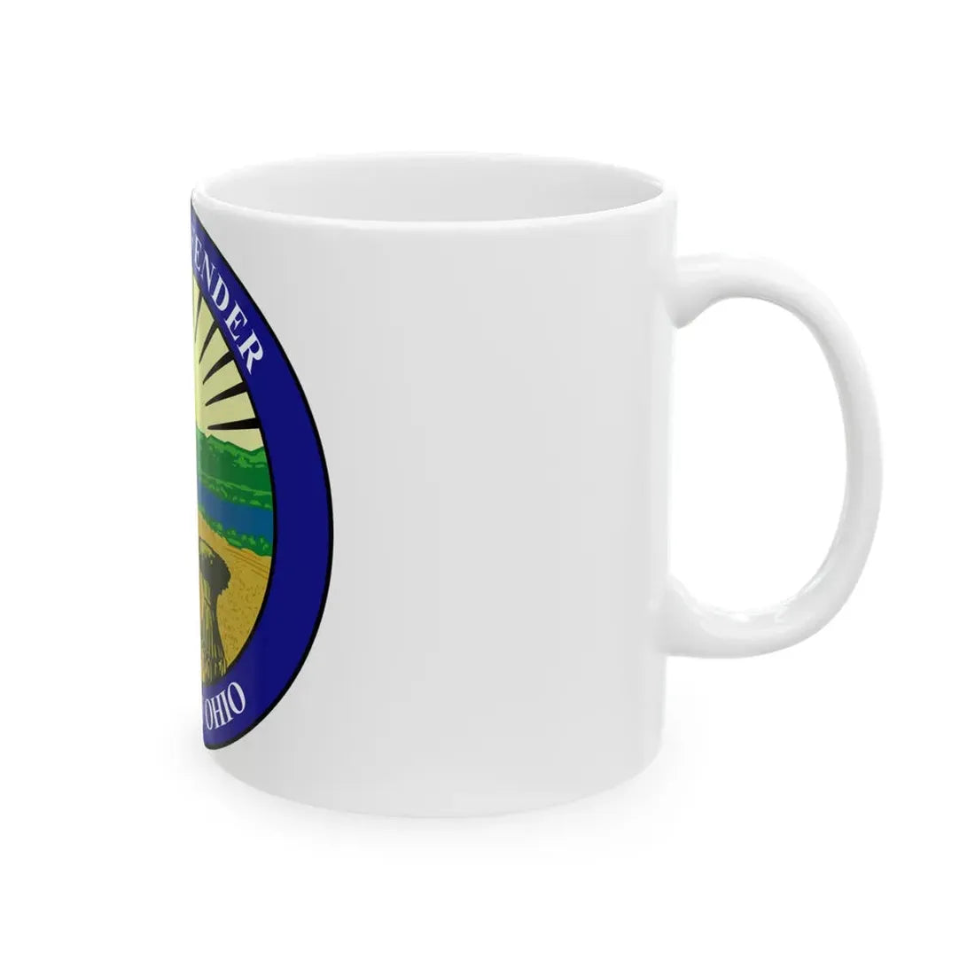 Seal of the Ohio Public Defender - White Coffee Mug - Go Mug Yourself