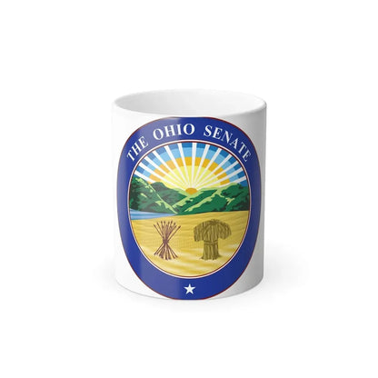 Seal of the Ohio Senate - Color Changing Coffee Mug 11oz - Go Mug Yourself