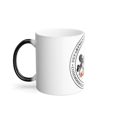 Seal of the Pennsylvania Department of Public Welfare - Color Changing Mug 11oz-Go Mug Yourself