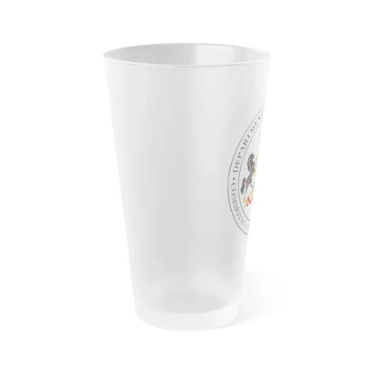 Seal of the Pennsylvania Department of Public Welfare - Frosted Pint Glass 16oz - Go Mug Yourself