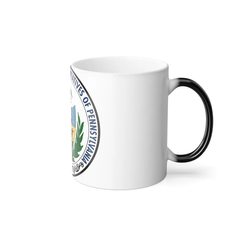 Seal of the Pennsylvania House of Representatives - Color Changing Mug 11oz-Go Mug Yourself