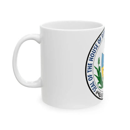 Seal of the Pennsylvania House of Representatives - White Coffee Mug - Go Mug Yourself