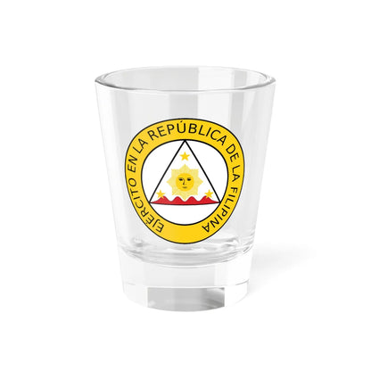 Seal of the Philippine Army 1897 (Philippines) (Coat of Arms) Shot Glass 1.5oz 1.5oz - Go Mug Yourself