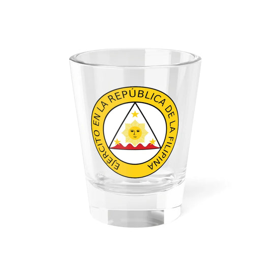 Seal of the Philippine Army 1897 (Philippines) (Coat of Arms) Shot Glass 1.5oz 1.5oz - Go Mug Yourself