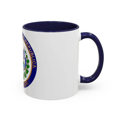 Seal of the President of El Salvador - Accent Coffee Mug - Go Mug Yourself