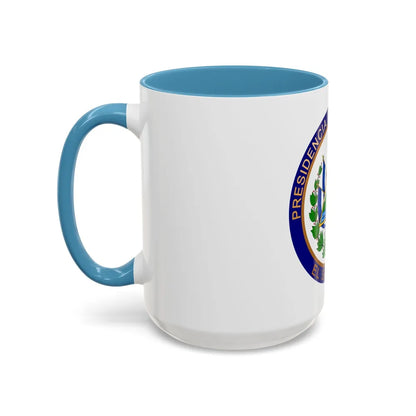 Seal of the President of El Salvador - Accent Coffee Mug - Go Mug Yourself