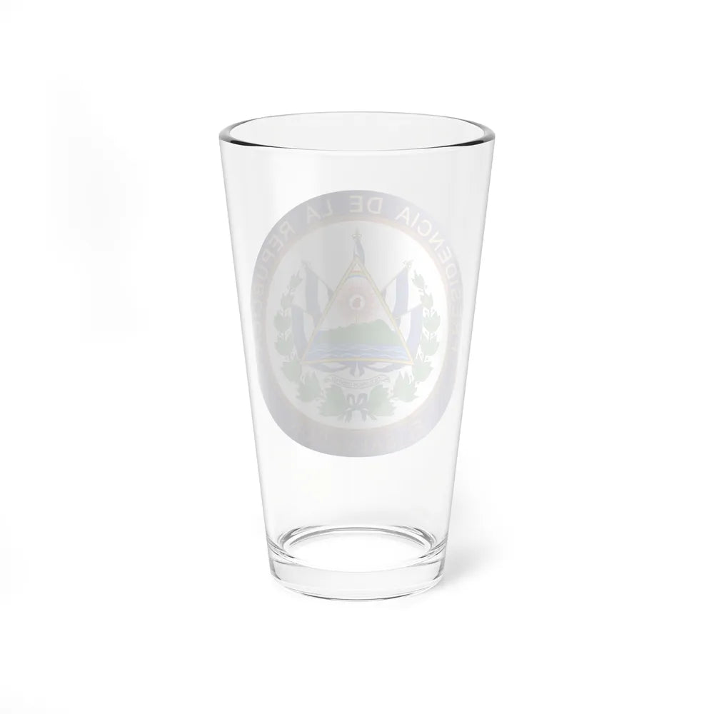 Seal of the President of El Salvador - Pint Glass 16oz-Go Mug Yourself