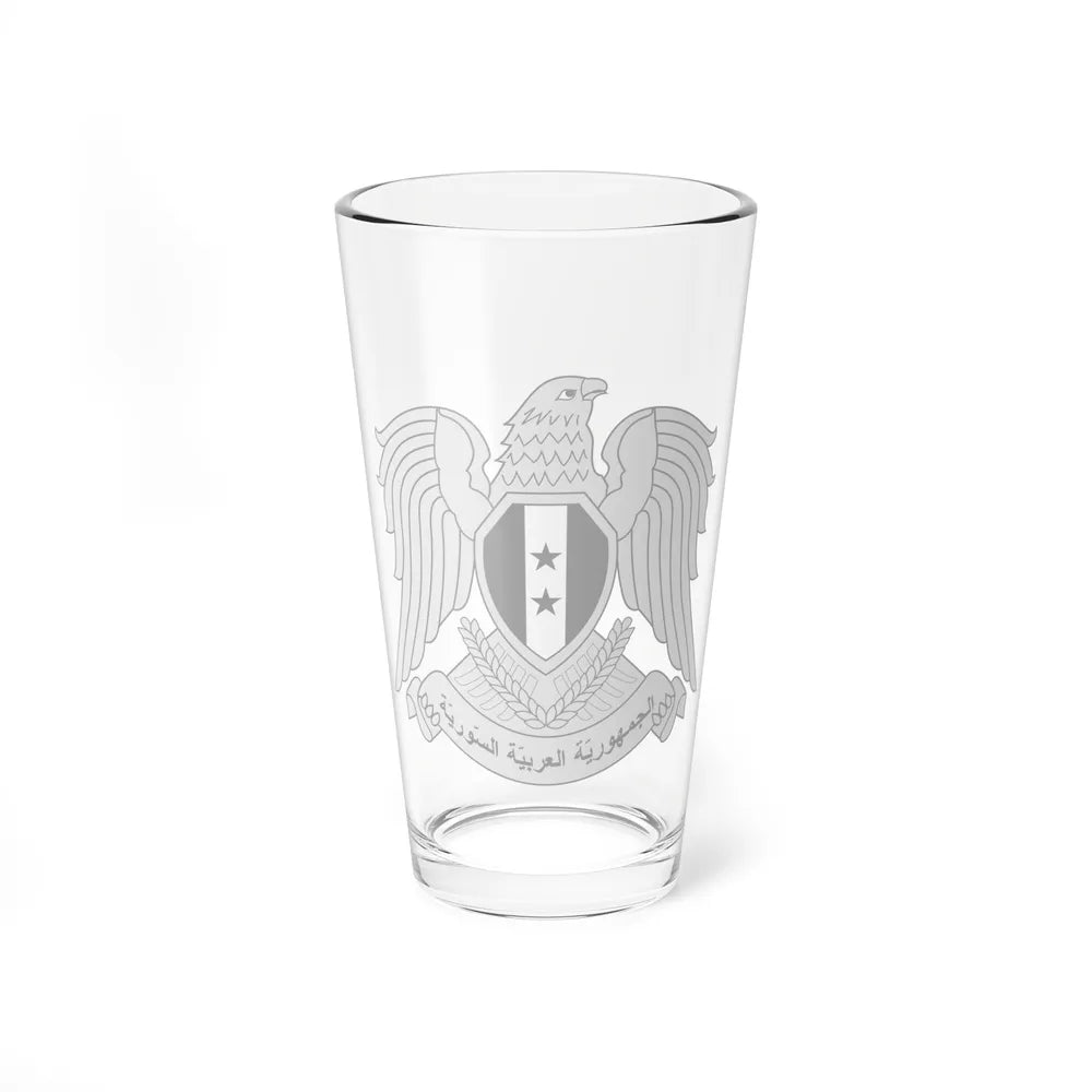 Seal of the President of Syria - Pint Glass 16oz-16oz-Go Mug Yourself