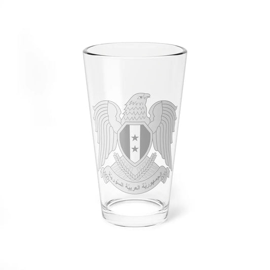 Seal of the President of Syria - Pint Glass 16oz-16oz-Go Mug Yourself