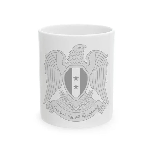 Seal of the President of Syria - White Coffee Mug 11oz - Go Mug Yourself