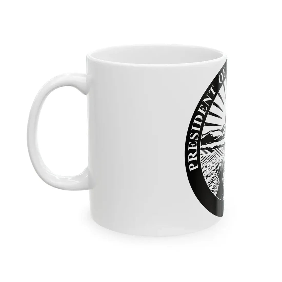 Seal of the President of the Ohio Senate - White Coffee Mug - Go Mug Yourself
