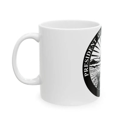 Seal of the President of the Ohio Senate - White Coffee Mug - Go Mug Yourself