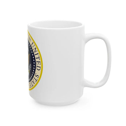 Seal of the President of the United States - White Coffee Mug-Go Mug Yourself