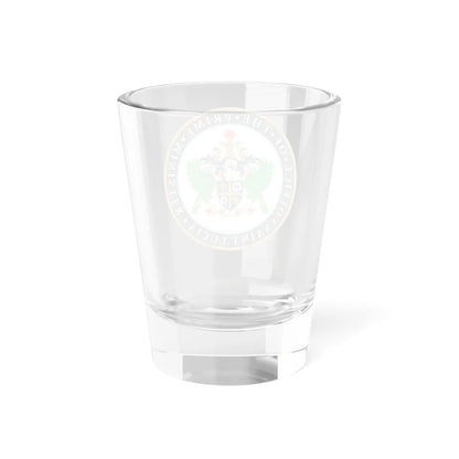 Seal of the Prime Minister of Saint Lucia (Saint Lucia) (Coat of Arms) Shot Glass 1.5oz - Go Mug Yourself