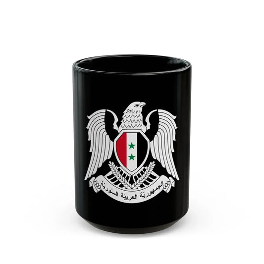 Seal of the Prime Minister of Syria - Black Coffee Mug 15oz - Go Mug Yourself