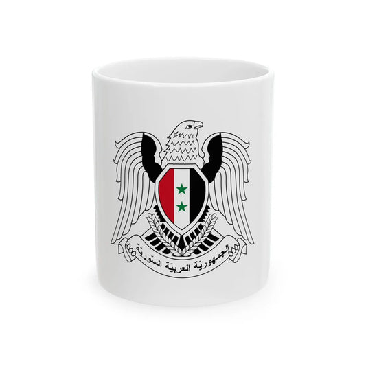 Seal of the Prime Minister of Syria - White Coffee Mug 11oz - Go Mug Yourself
