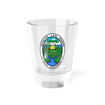 Seal of the Province of Guantánamo Cuba (Cuba) (Coat of Arms) Shot Glass 1.5oz 1.5oz - Go Mug Yourself