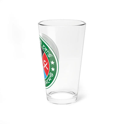 Seal of the Rangpur Cantonment Board (Bangladesh) (Coat of Arms) Pint Glass 16oz - Go Mug Yourself