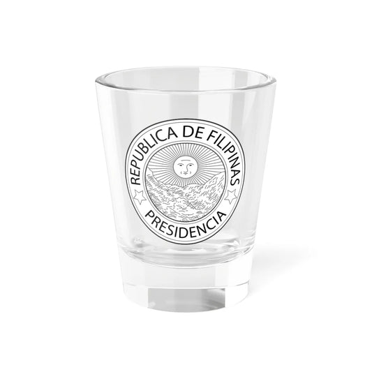 Seal of the Republic of Biak-na-Bato (Philippines) (Coat of Arms) Shot Glass 1.5oz 1.5oz - Go Mug Yourself