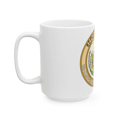 Seal of the Republic of Hawaii - White Coffee Mug - Go Mug Yourself