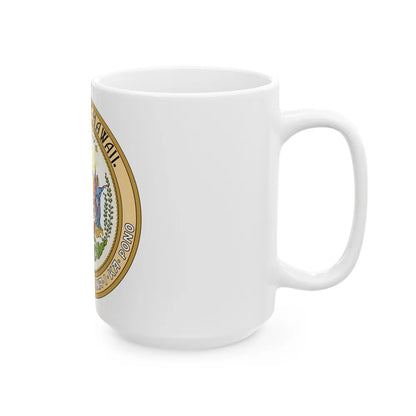 Seal of the Republic of Hawaii - White Coffee Mug-Go Mug Yourself