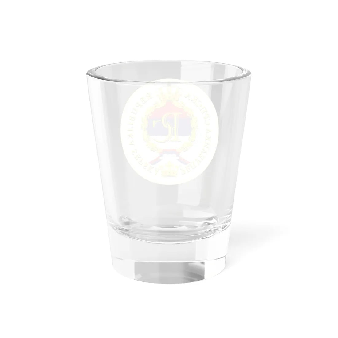Seal of the Republika Srpska (Bosnia and Herzegovina) (Coat of Arms) Shot Glass 1.5oz - Go Mug Yourself