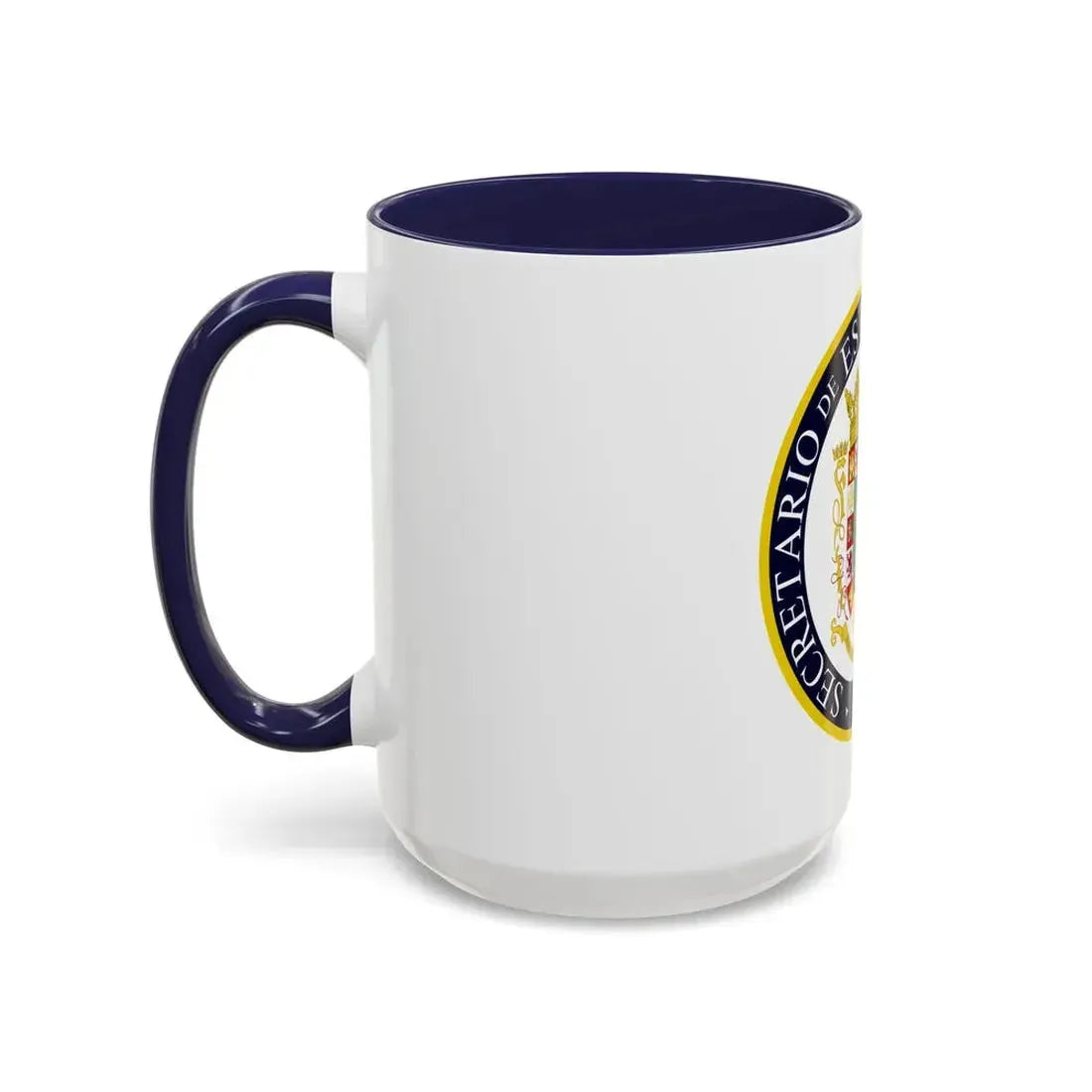Seal of the Secretary of State of Puerto Rico - Accent Coffee Mug - Go Mug Yourself