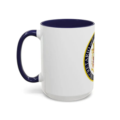 Seal of the Secretary of State of Puerto Rico - Accent Coffee Mug - Go Mug Yourself