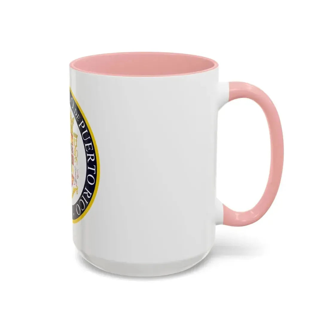 Seal of the Secretary of State of Puerto Rico - Accent Coffee Mug - Go Mug Yourself