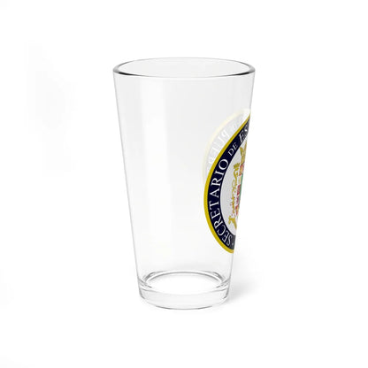 Seal of the Secretary of State of Puerto Rico - Pint Glass 16oz - Go Mug Yourself
