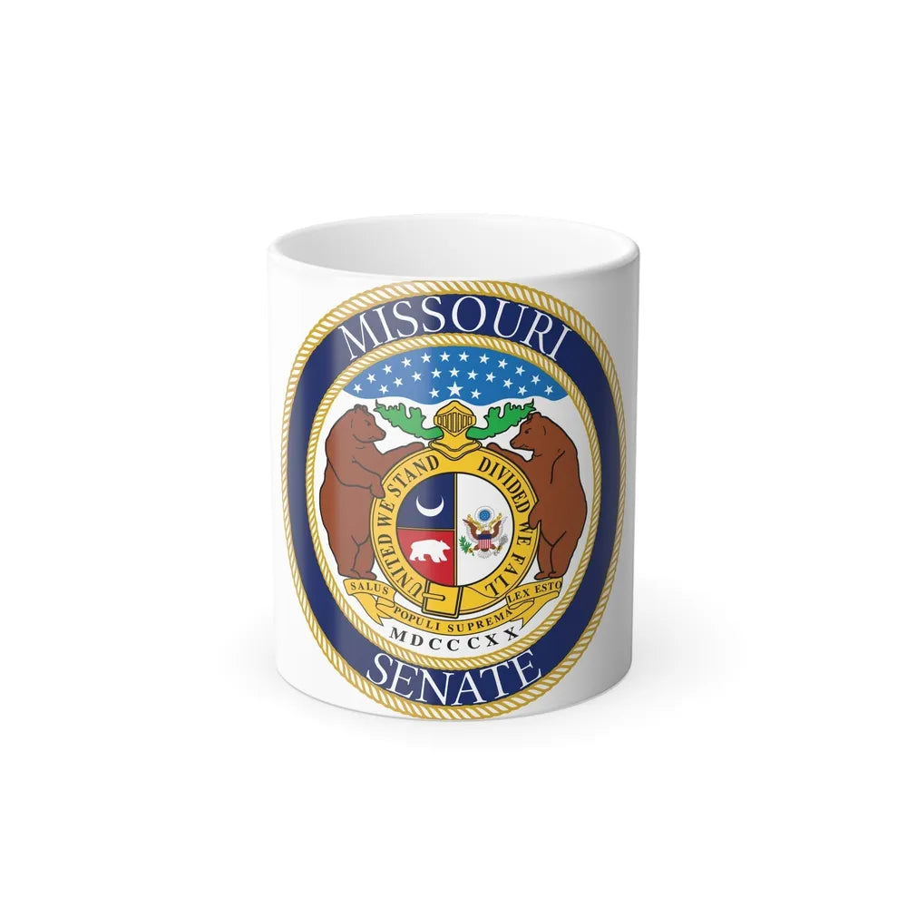 Seal of the Senate of Missouri - Color Changing Mug 11oz-11oz-Go Mug Yourself