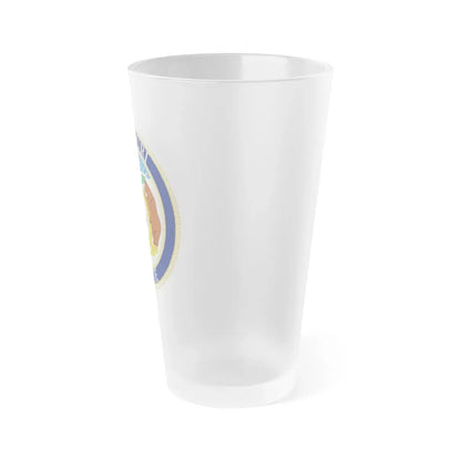 Seal of the Senate of Missouri - Frosted Pint Glass 16oz - Go Mug Yourself