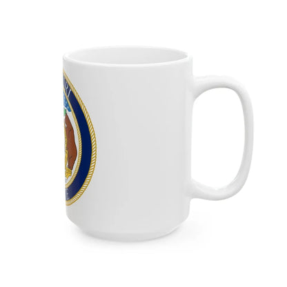 Seal of the Senate of Missouri - White Coffee Mug-Go Mug Yourself