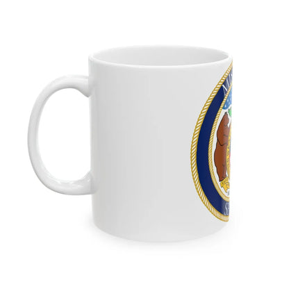 Seal of the Senate of Missouri - White Coffee Mug-Go Mug Yourself