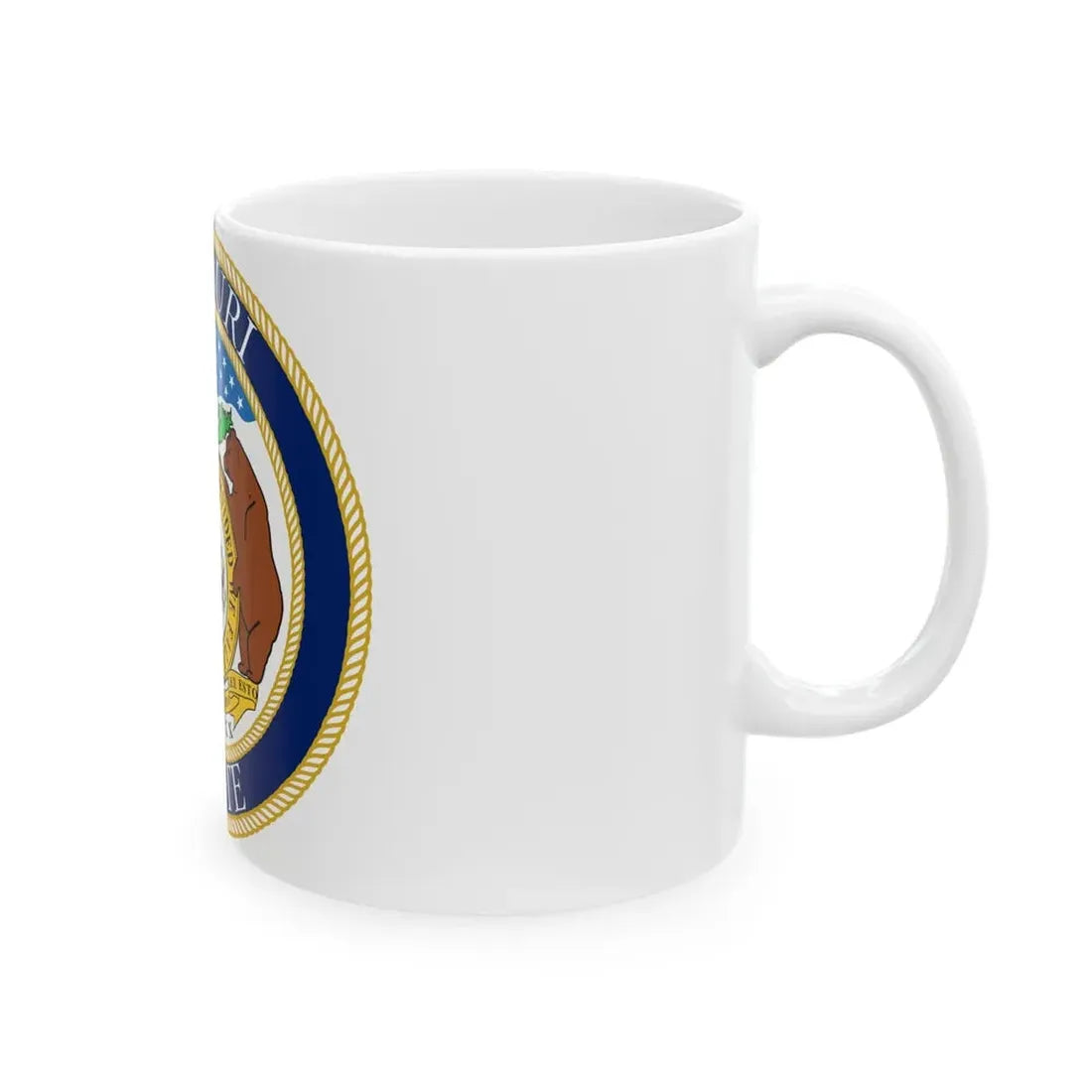 Seal of the Senate of Missouri - White Coffee Mug - Go Mug Yourself