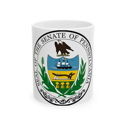 Seal of the Senate of Pennsylvania - White Coffee Mug 11oz - Go Mug Yourself