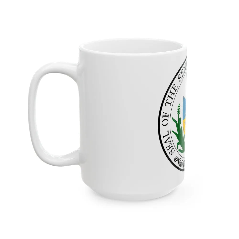 Seal of the Senate of Pennsylvania - White Coffee Mug-Go Mug Yourself